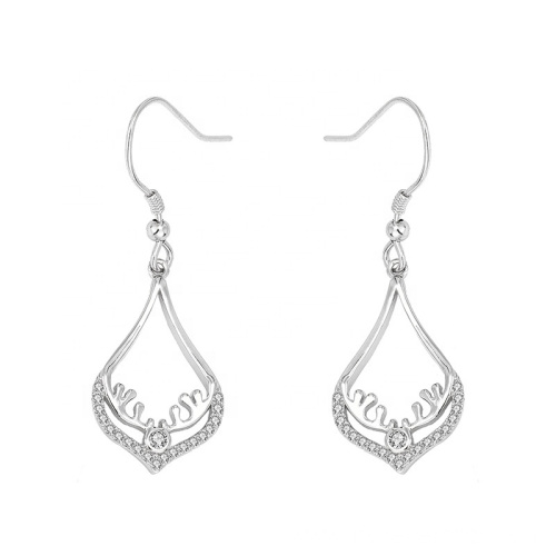 925 Silver Earrings Women Jewelry Drop Fancy Earrings